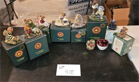 Mixed Boyds Bear Figurine Lot