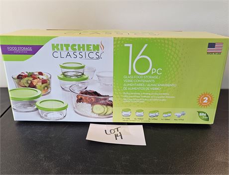 Kitchen Classics Food Storage Collection New In Box