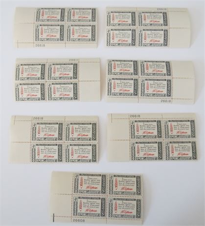 Vintage 4 Cent "Thomas Jefferson" 1960 Stamps