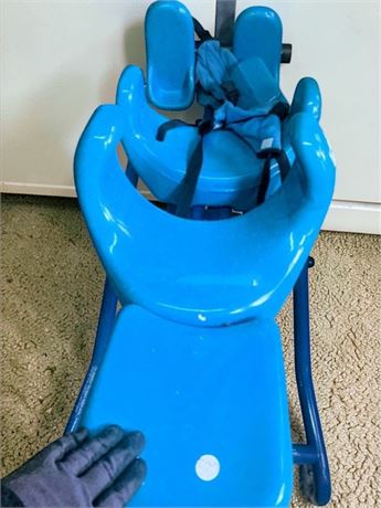 Tumble Forms Tristander Support Chair In Bright Blue