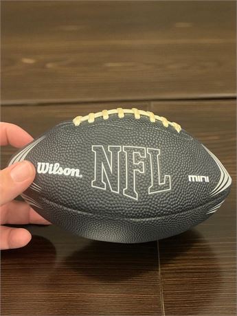 Black Wilson NFL Mini Football