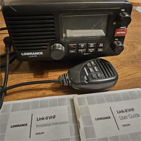 Lowrange Link-8VHF Marine Radio