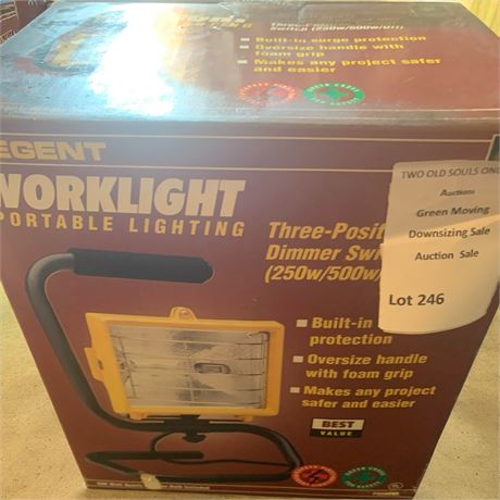 Regent Portable Worklight In Original Box