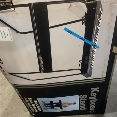 Black Adjustable Formula Keyboard Stand In Original Box