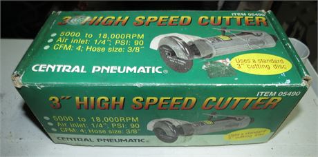 Central Pneumatic 3" High Speed Cutter