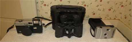 Binoculars, Cameras
