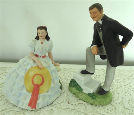 Avon Gone with the Wind Figurines