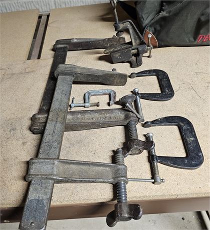 (2) Wetzler Clamps & Variety of Other Brands