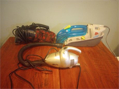 Dirt Devil Vac & Spot Scrubber, Shark Vac