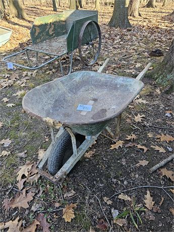 Metal Wheel Barrow