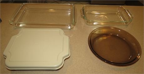 Pyrex, Anchor, Casserole Dishes