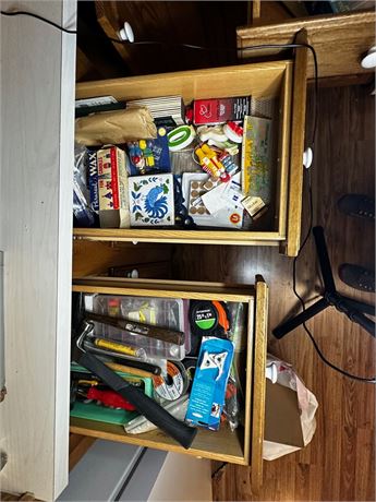 Junk Drawer, Tool Drawer and Baggies drawer