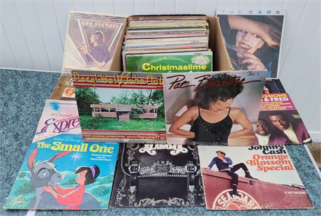 Box Of Assorted Records