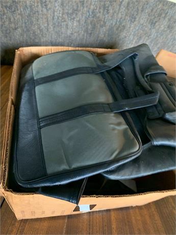 Canvas Laptop Brief & Misc Tote Bag Lot - 1 Box