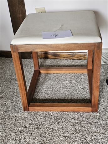 MCM Cube Seat With Pull Out Tray