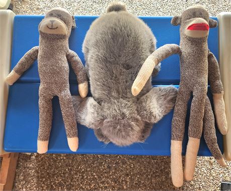 Sock Monkeys, Rabbit Plush