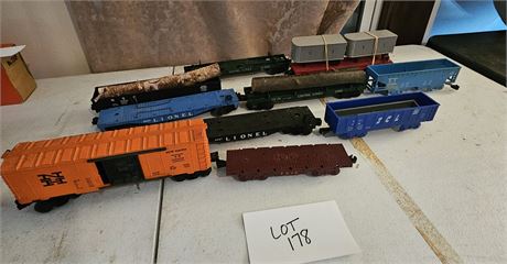 Mixed Lionel Cars & More