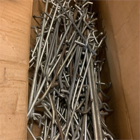 Metal Peg Board Hook Lot