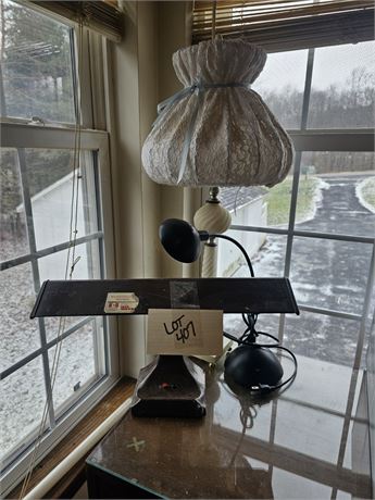 Candlestick Table Lamp, Gooseneck Lamp & More