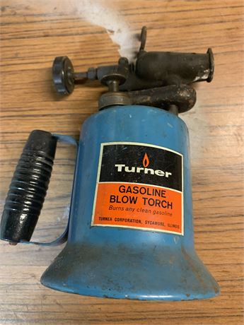 Turner Gasoline Blow Torch