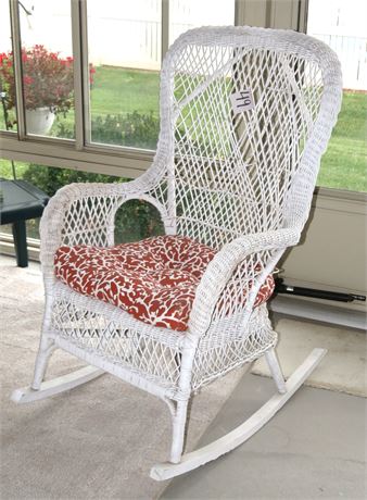 Wicker Rocker