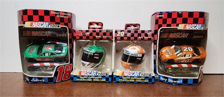 2001 Nascar Ornaments