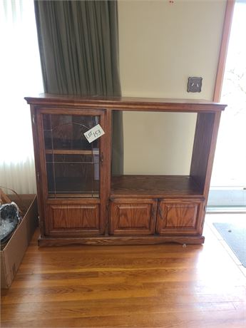 Entertainment Center - Wood with Storage