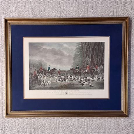 The Meet at Blagdon Framed Art Print - 36 x 24"