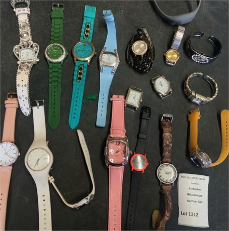 Ladys Fashion Wristwatch Lot