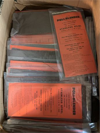 Poli-Blender Polishing/Blending Stainless Steel Cloth Lot