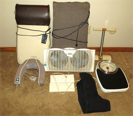 Back Massagers, Fan, Scale, Etc