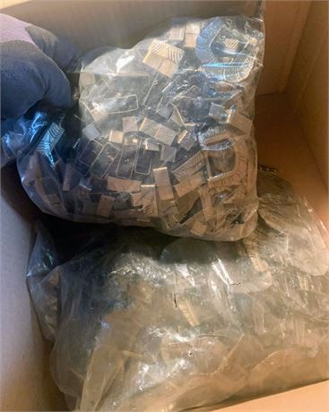 Metal Open Steel Strapping Seal Banding Clip Lot