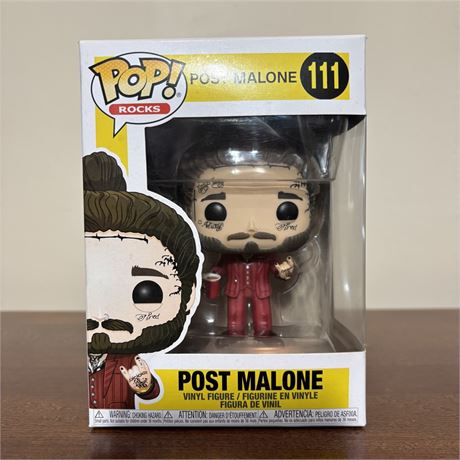 Post Malone #111 Funko POP! Rocks Figurine