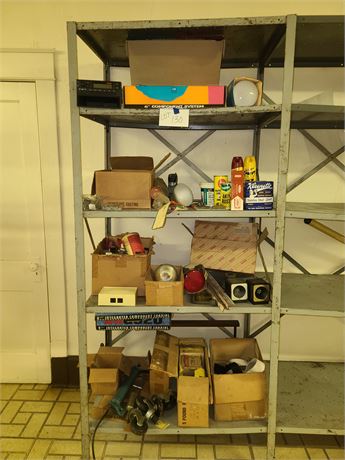Shelf Cleanout: Mixed Supplies / Hardware / Lights / Chemicals & More