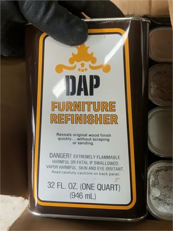 32 Ounce DAP Furniture Refinisher Lot (1 Case)