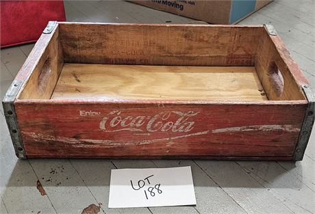 Vintage Coca-Cola Wood Crate