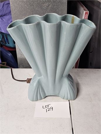Brush McCoy Gladiola Fan Vase