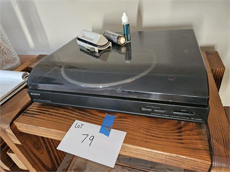 Sony Automatic Stereo Turntable System PS-LX150H