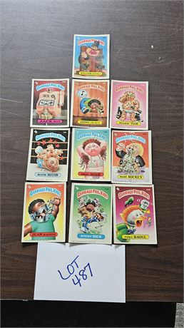 1986,87,88 Garbage Pail Kids Topps Trading Cards