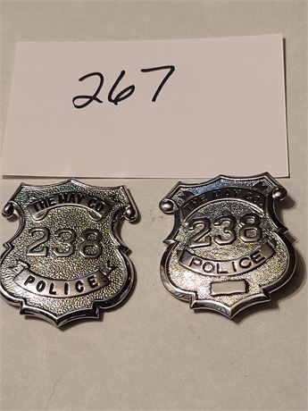 2 May Company Police Badges