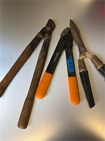 Branch Pruner/Trimmer Tool Lot (Fiskars & Others)