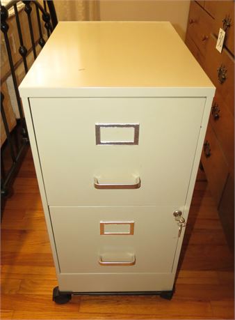 2 Drawer File Cabinet