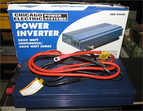 Chicago Electric Power Inverter