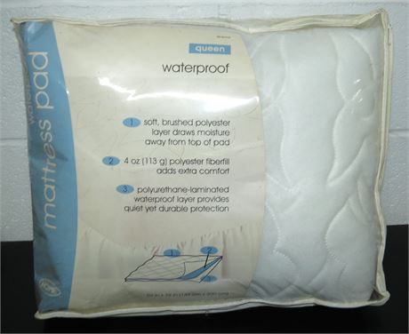 Queen Size Water Proof Mattress Pad