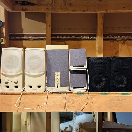 Vintage Speakers Lot - Realistic, Juster & Cambridge Soundworks