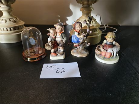 Mixed Hummel Lot - Favorite Pet / Apple Tree Girl / Pocket Watch & More