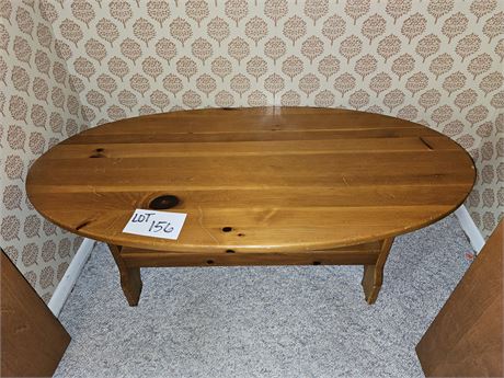 Ethan Allen Wood Coffee Table