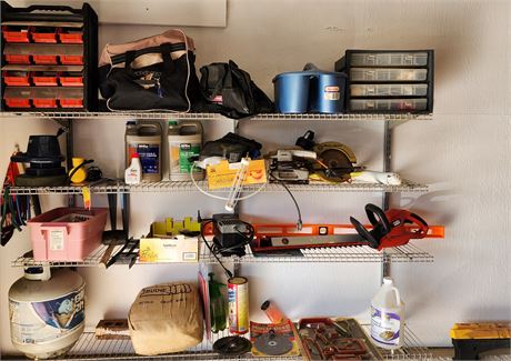 Garage Shelf Clean-Off (Must Take All)