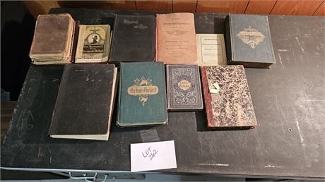 Antique/Vintage Mixed German Books