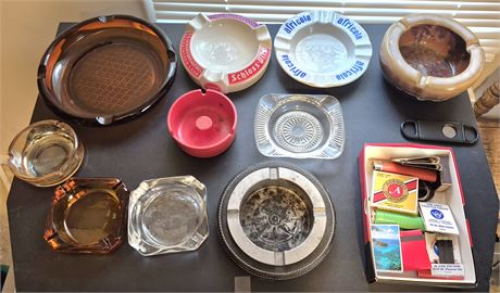 Assortment of Ashtrays